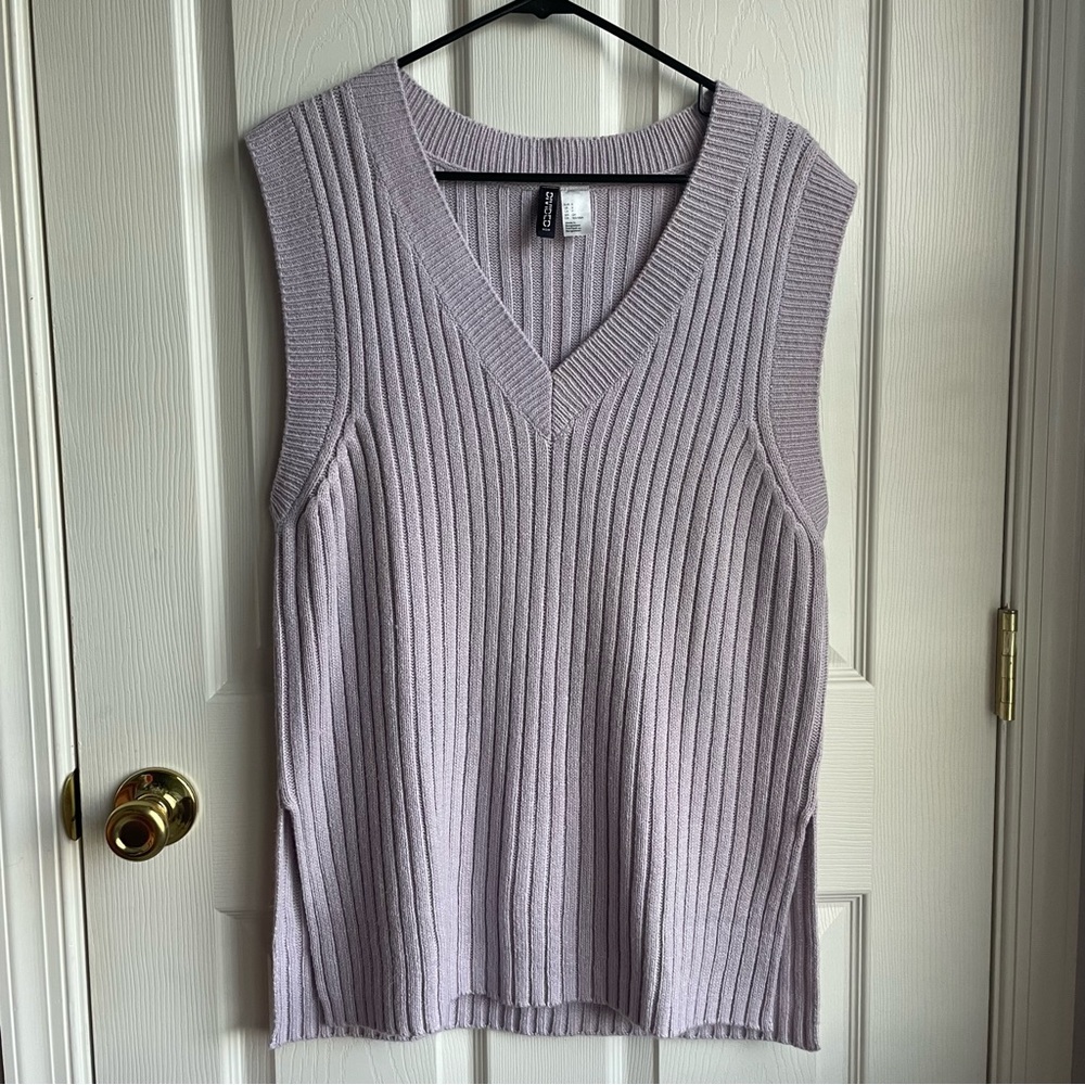 H&M Ribbed Sweater Vest